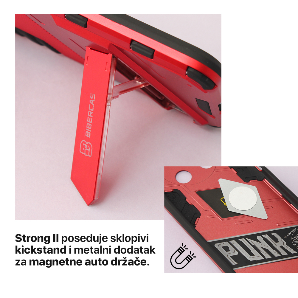Maska Strong II za iPhone 14 Pro Max 6.7 crvena - Slika 2