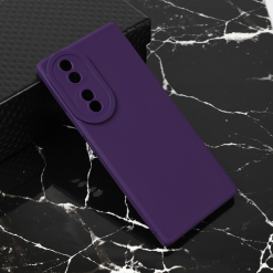 Maska Teracell Giulietta za Huawei Honor 70 mat tamno ljubicasta