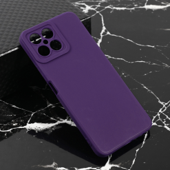 Maska Teracell Giulietta za Huawei Honor X8 mat tamno ljubicasta