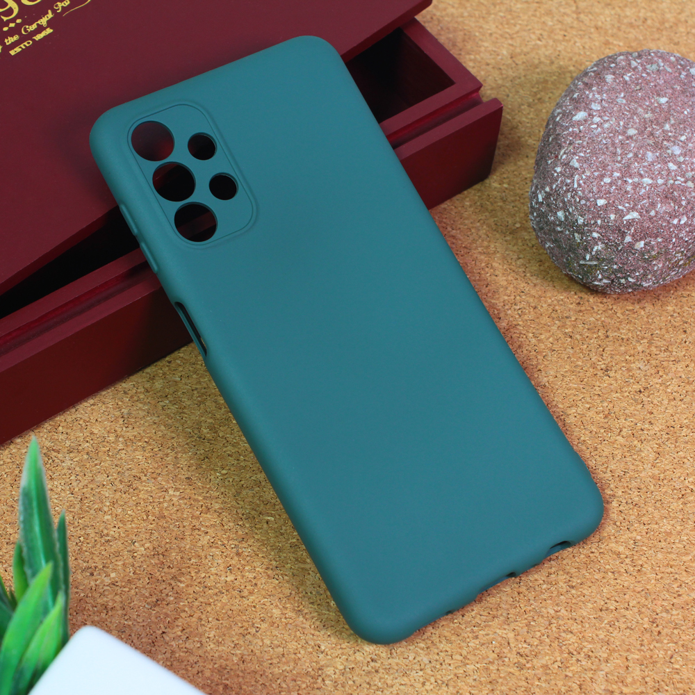 Maska Teracell Giulietta za Samsung A135F Galaxy A13 4G mat zelena