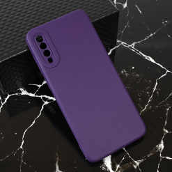 Maska Teracell Giulietta za Samsung A705F Galaxy A70 mat tamno ljubicasta