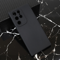 Maska Teracell Giulietta za Samsung S908B Galaxy S22 Ultra 5G mat crna