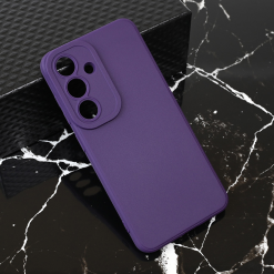 Maska Teracell Giulietta za Samsung S931B Galaxy S25 mat tamno ljubicasta
