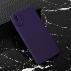 Maska Teracell Giulietta za Xiaomi Redmi 9A mat tamno ljubicasta