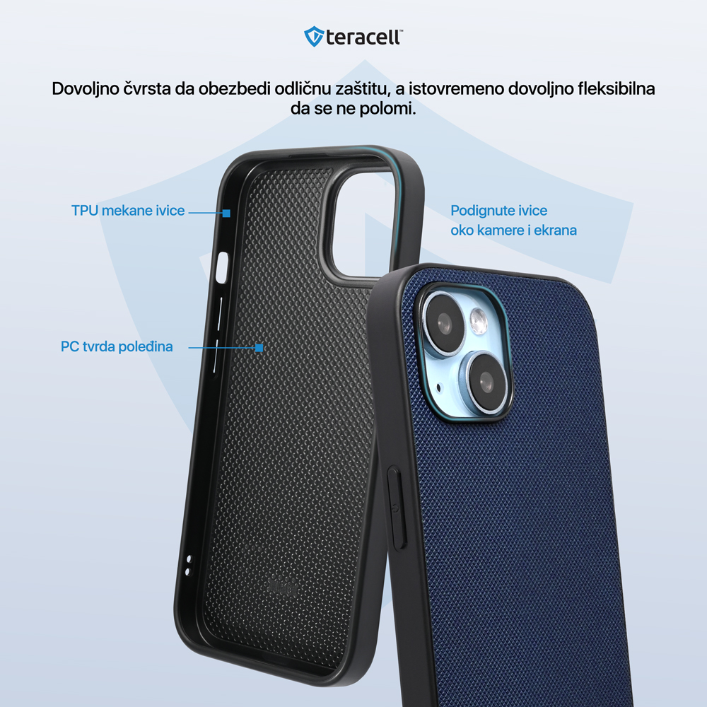 Maska Teracell Scrub za Samsung A556B Galaxy A55 5G crna - Slika 2
