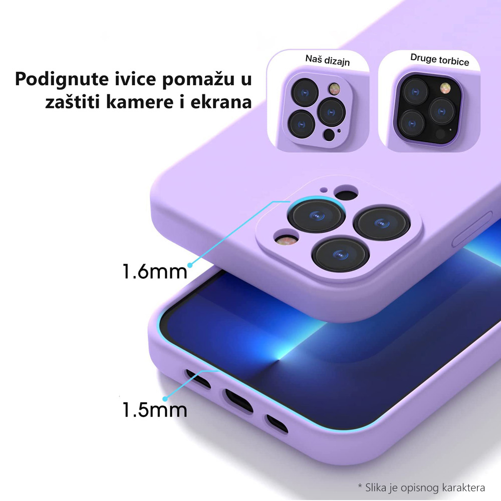 Maska Teracell Soft Velvet za iPhone 11 6.1 crna - Slika 3