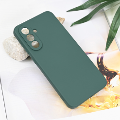 Maska Teracell Soft Velvet za Samsung A566B Galaxy A56 5G tamno zelena