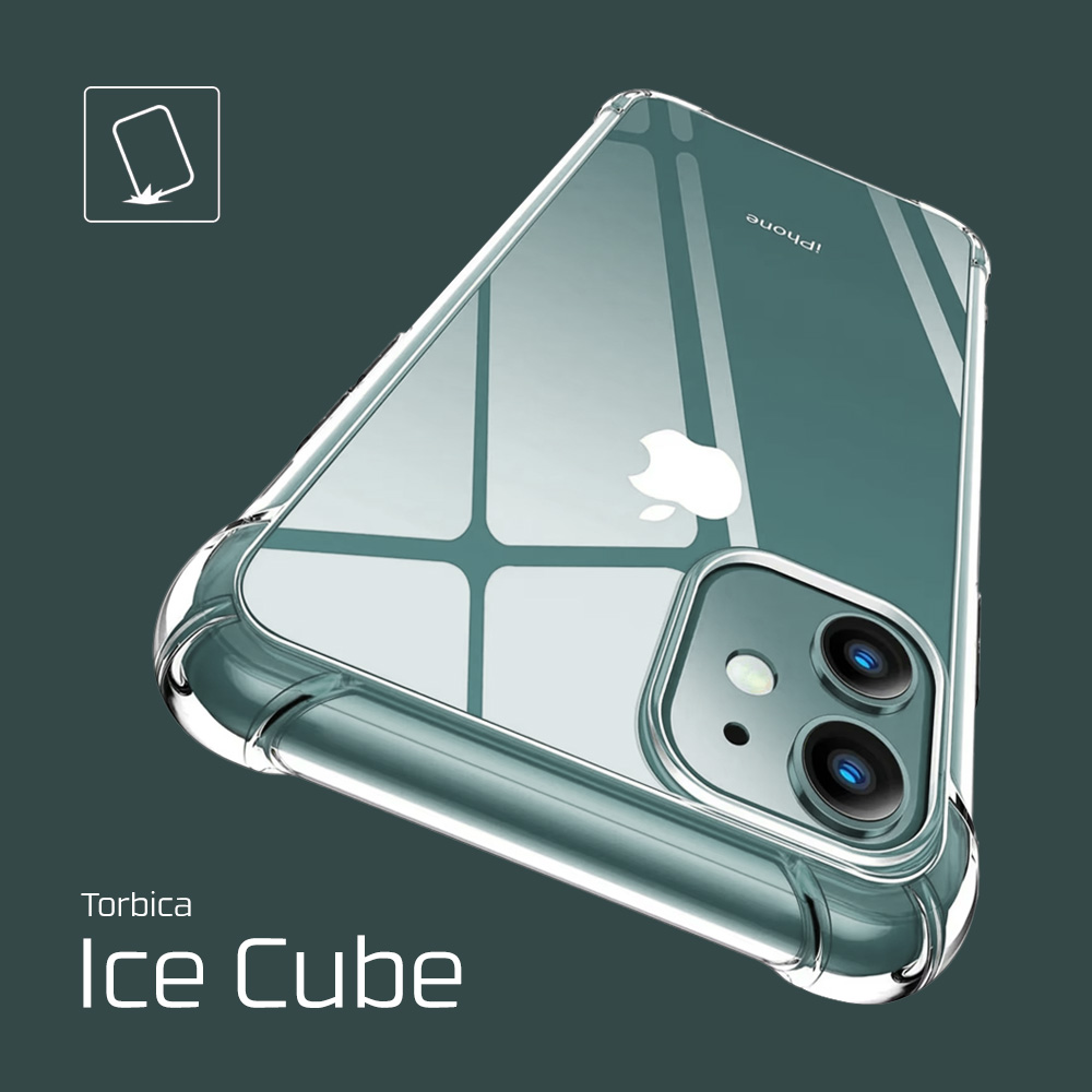 Maska Transparent Ice Cube za iPhone 17 6.3 - Slika 3