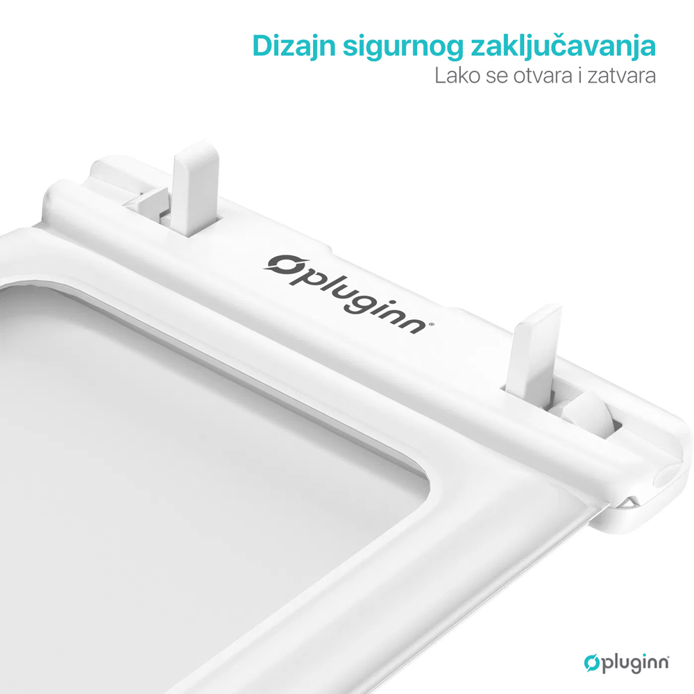 Vodootporna torbica Pluginn 7.2" bela - Slika 3