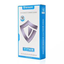 Zaštitno staklo Teracell Titan 2.5D 10u1 za iPhone 13 Pro Max/14 Plus 6.7 crni
