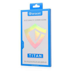 Zaštitno staklo Teracell Titan 2.5D za Samsung G991B Galaxy S21 crni (fingerprint unlock)
