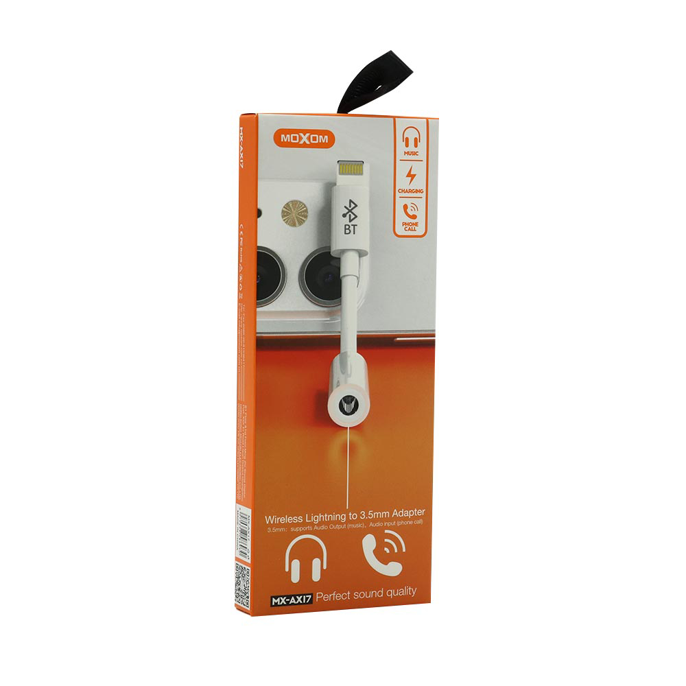 Adapter audio Moxom MX-AX17 iPhone Lightning na AUX 3.5mm (music only) - Slika 2