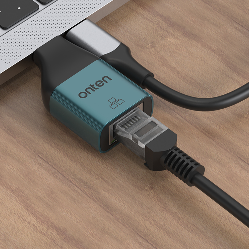 Adapter USB Type-C na Ethernet RJ45 (zenski) 100Mbps (OTN-UC101H) Onten - Slika 2