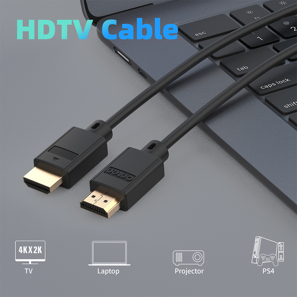 Kabal HDMI 1.4 4K 30Hz 10.2Gbps 1080p 60Hz 1.5m (OTN-8305) Onten - Slika 3