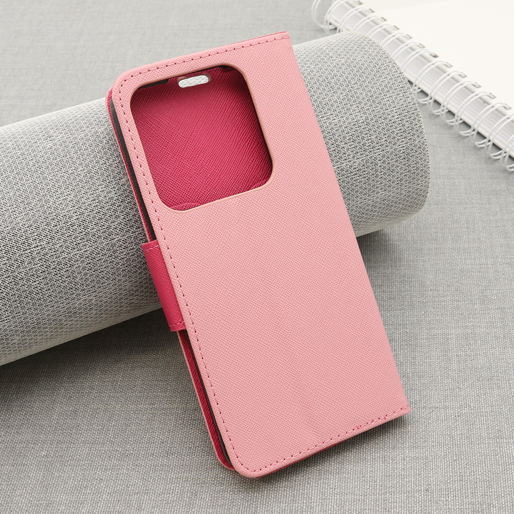 Futrola BI FOLD MERCURY za Xiaomi Redmi Note 14 Pro 4G pink - Slika 3