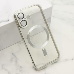 Futrola CAMERA PROTECT MAGSAFE II za iPhone 17 (6.3) srebrna