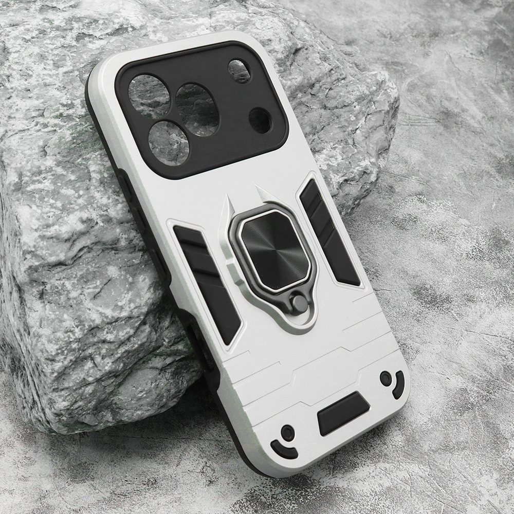 Futrola Square ring za Honor 600 Pro siva