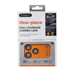 Zaštita kamere X-MART Full Coverage za iPhone 17 Pro Max (6.9) narandzasta