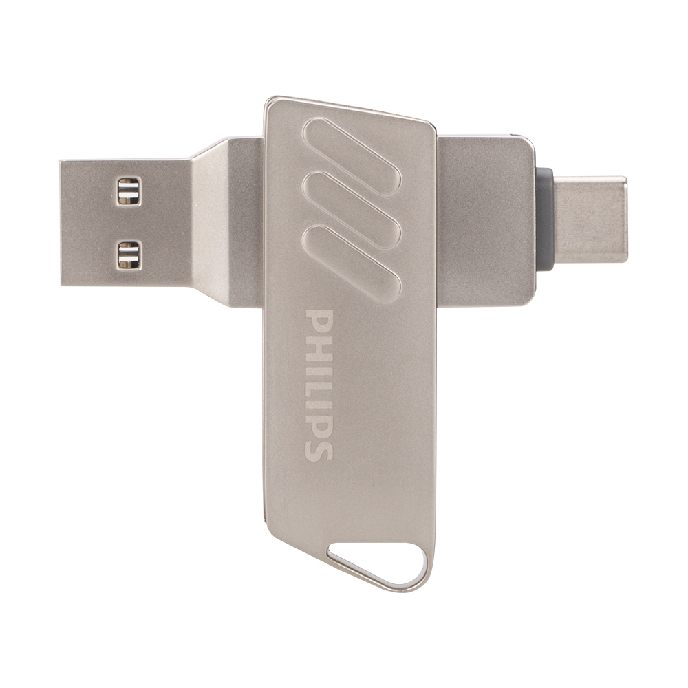 USB flash memorija Philips 40UT 3.2 dual port USB-A + type C 64GB - Slika 3