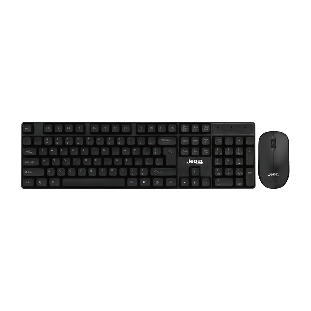 Tastatura bezicna i mis bezicni WS730+ crna JEDEL