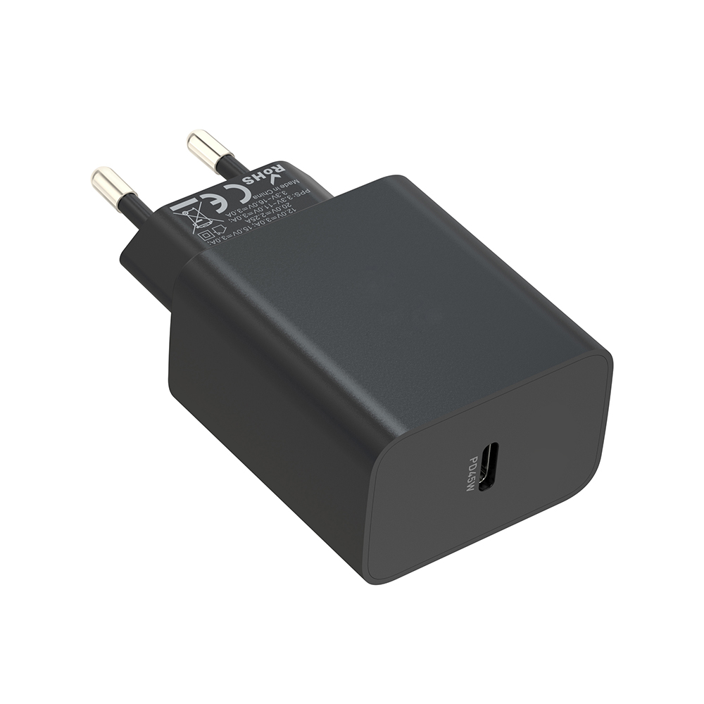 Kucni punjac Superior SU-4500 45W Type C na Type C 5A crni - Slika 3