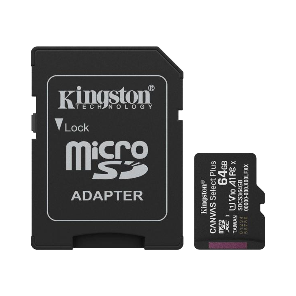 Memorijska kartica Kingston SelectPlus 64GB gen 3 150MB/s SDCS3 + adapter - Slika 2