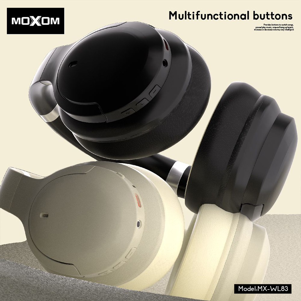 Slusalice bluetooth Moxom MX-WL83 crne - Slika 3