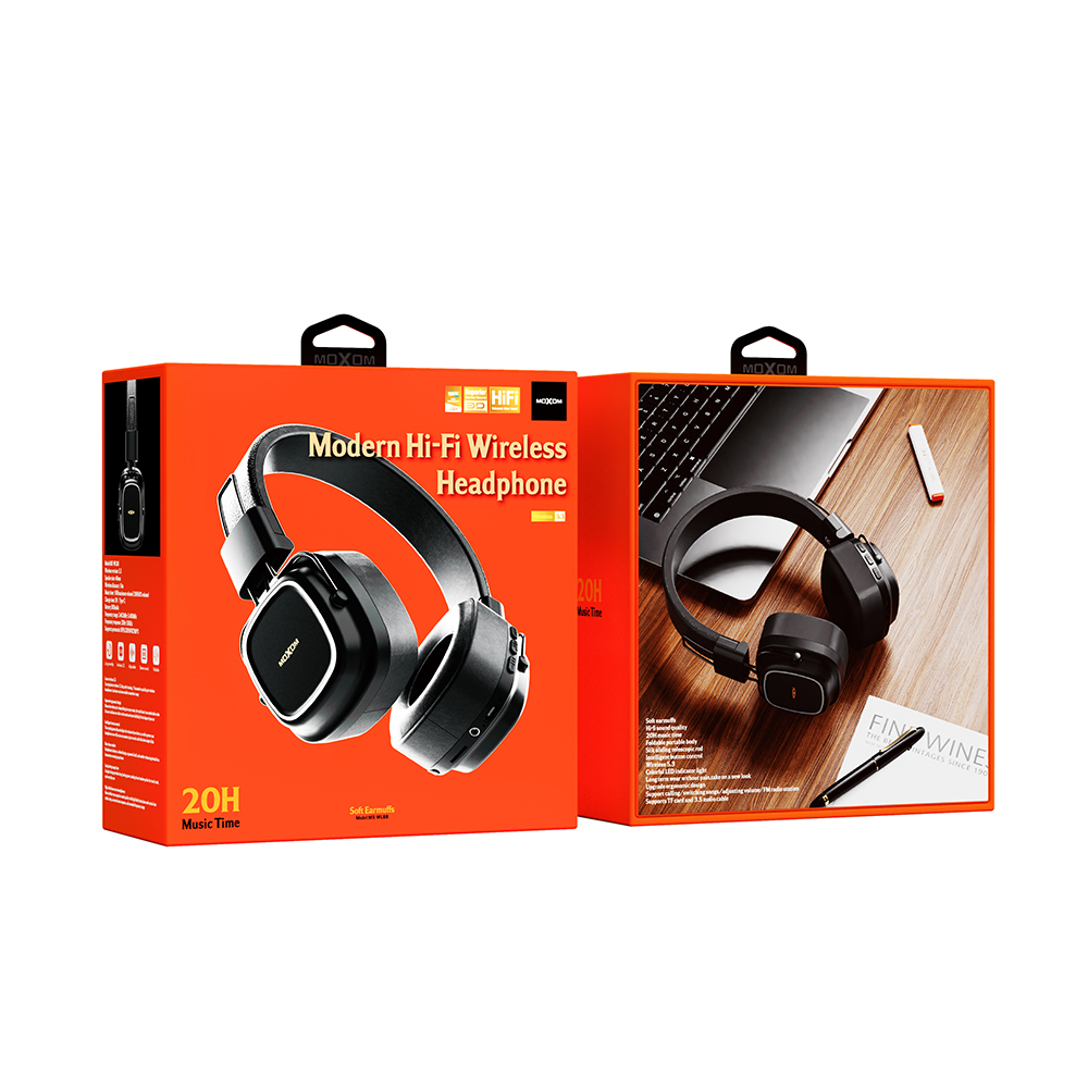 Slusalice bluetooth Moxom MX-WL88 crne - Slika 2
