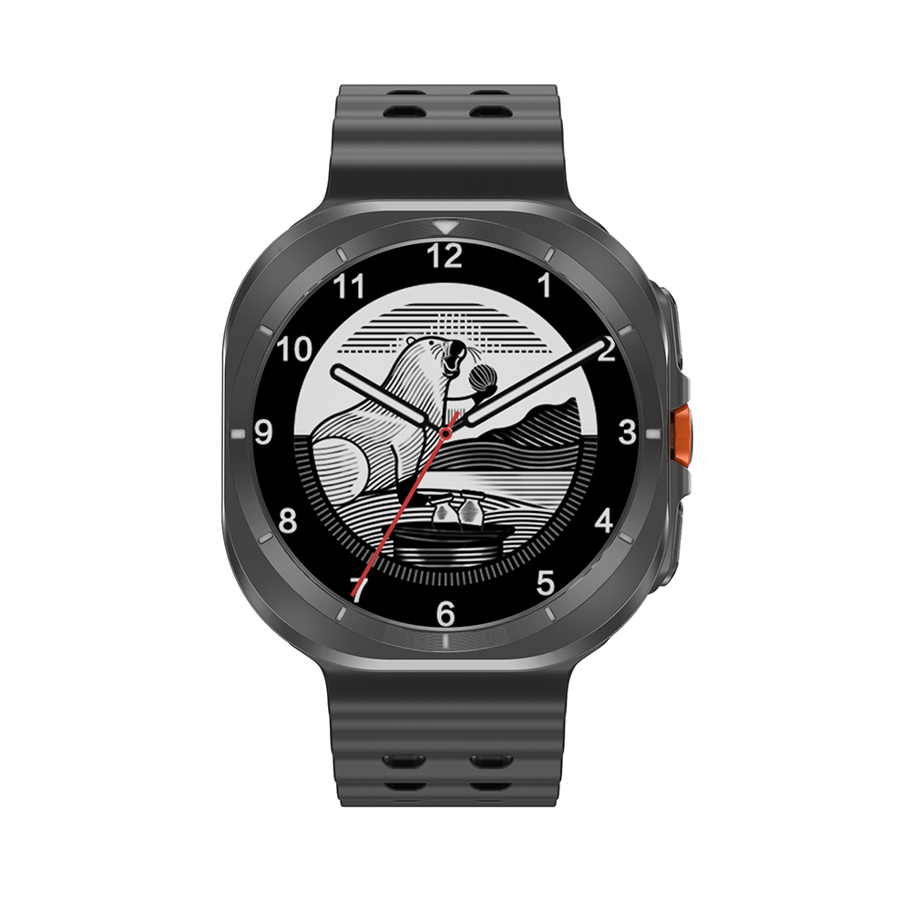 Smart watch DT WATCH ULTRA crni (crna silikonska narukvica) - Slika 2