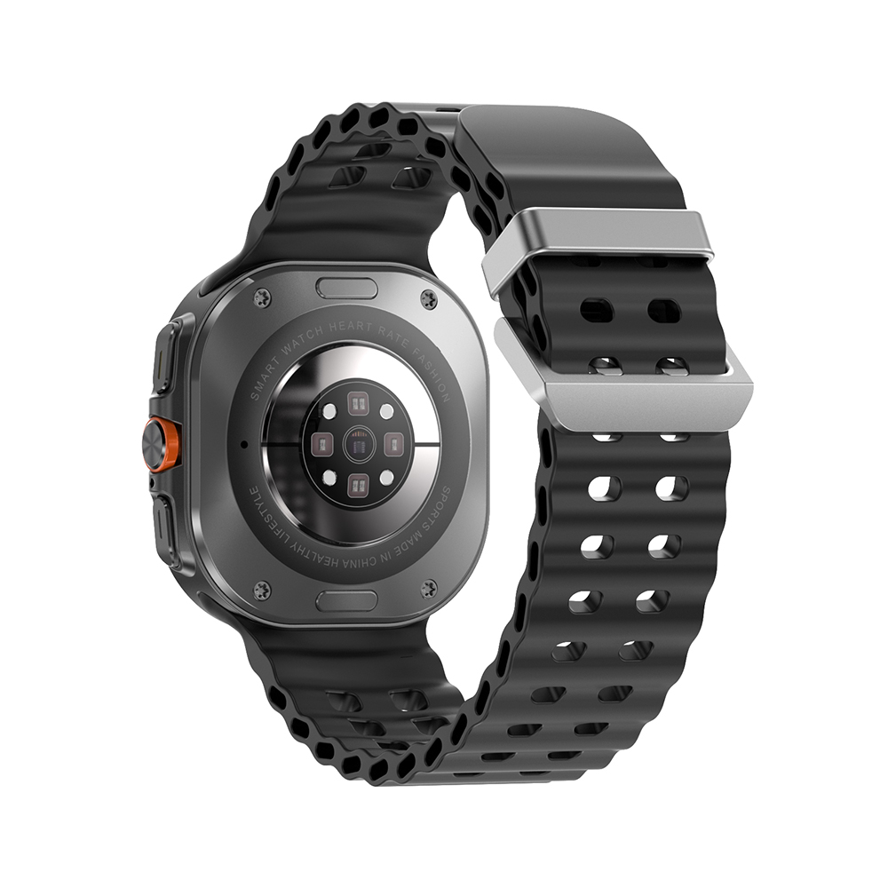 Smart watch DT WATCH ULTRA crni (crna silikonska narukvica) - Slika 3