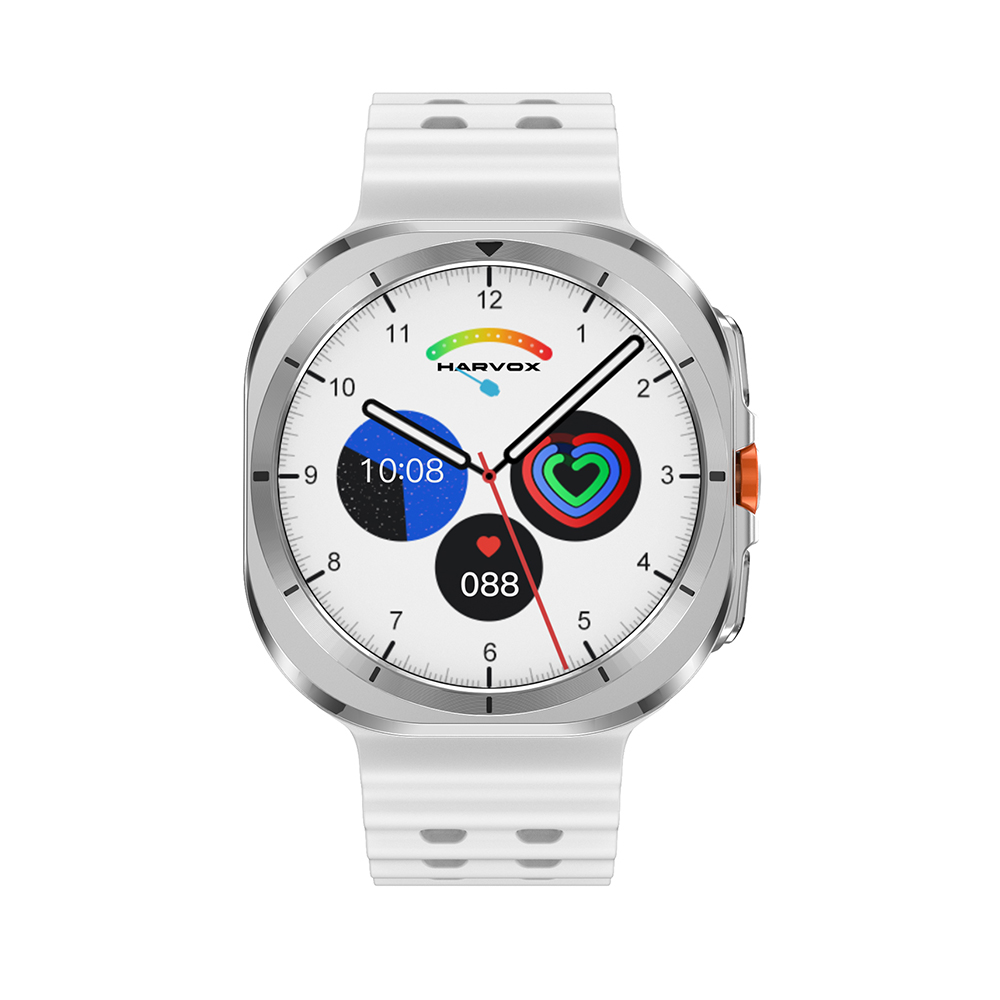 Smart watch DT WATCH ULTRA srebrni (bela silikonska narukvica) - Slika 2