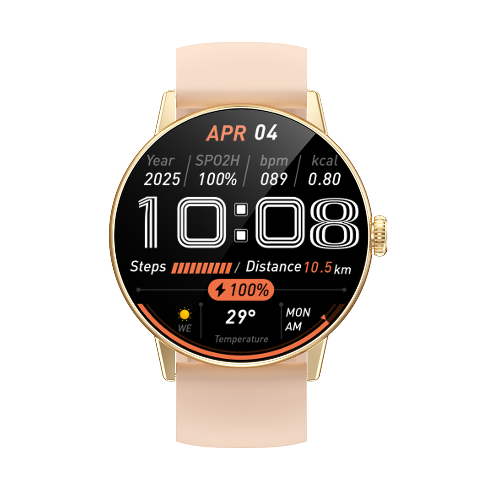 Smart Watch DTM 5 zlatni (silikonska narukvica) - Slika 2
