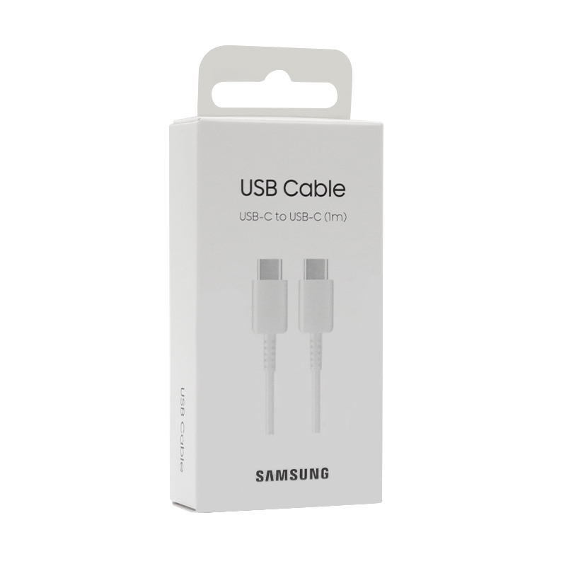 Samsung USB data kabal PD Type C na Type C beli EP-DA705-BWE FULL ORG - Slika 3
