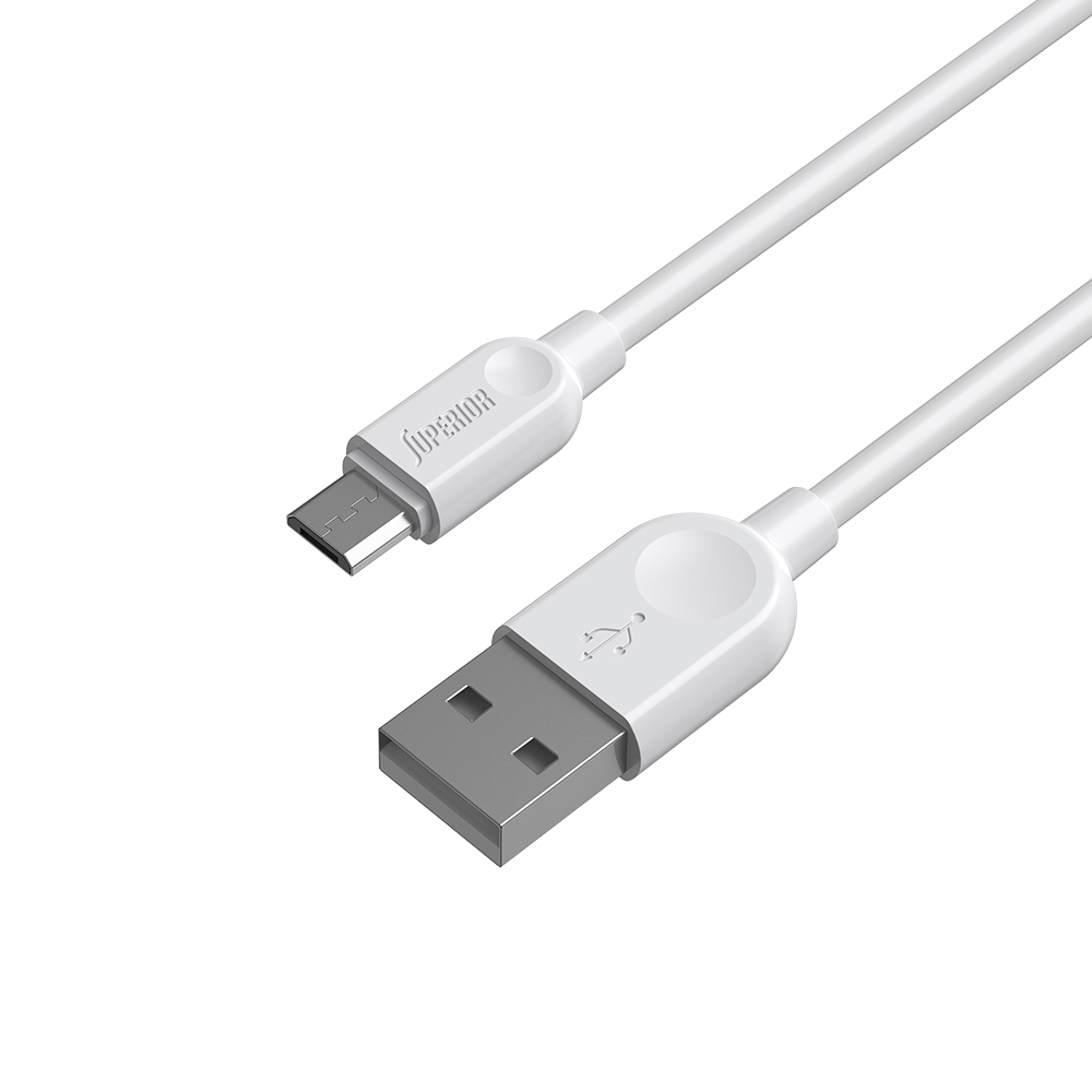 USB data kabal Comicell Superior CO-BX14 2.4A Micro USB 1m beli - Slika 2