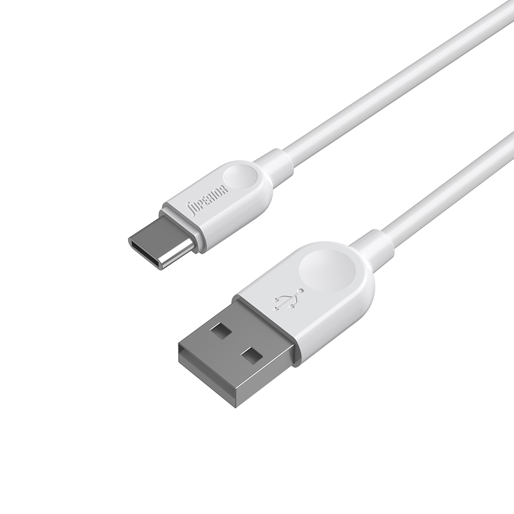 USB data kabal Comicell Superior CO-BX14 3A Type C 1m beli - Slika 2