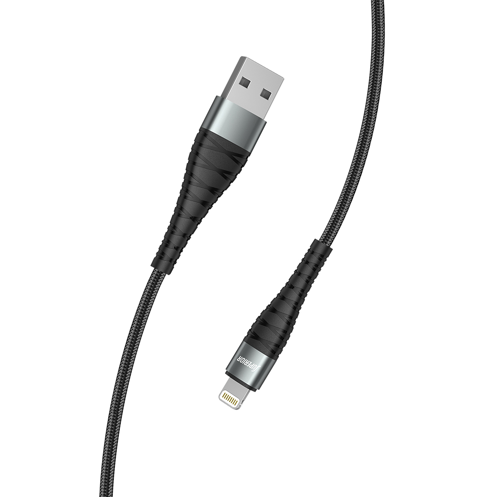 USB data kabal Comicell Superior CO-BX32 5A Lightning crni - Slika 3