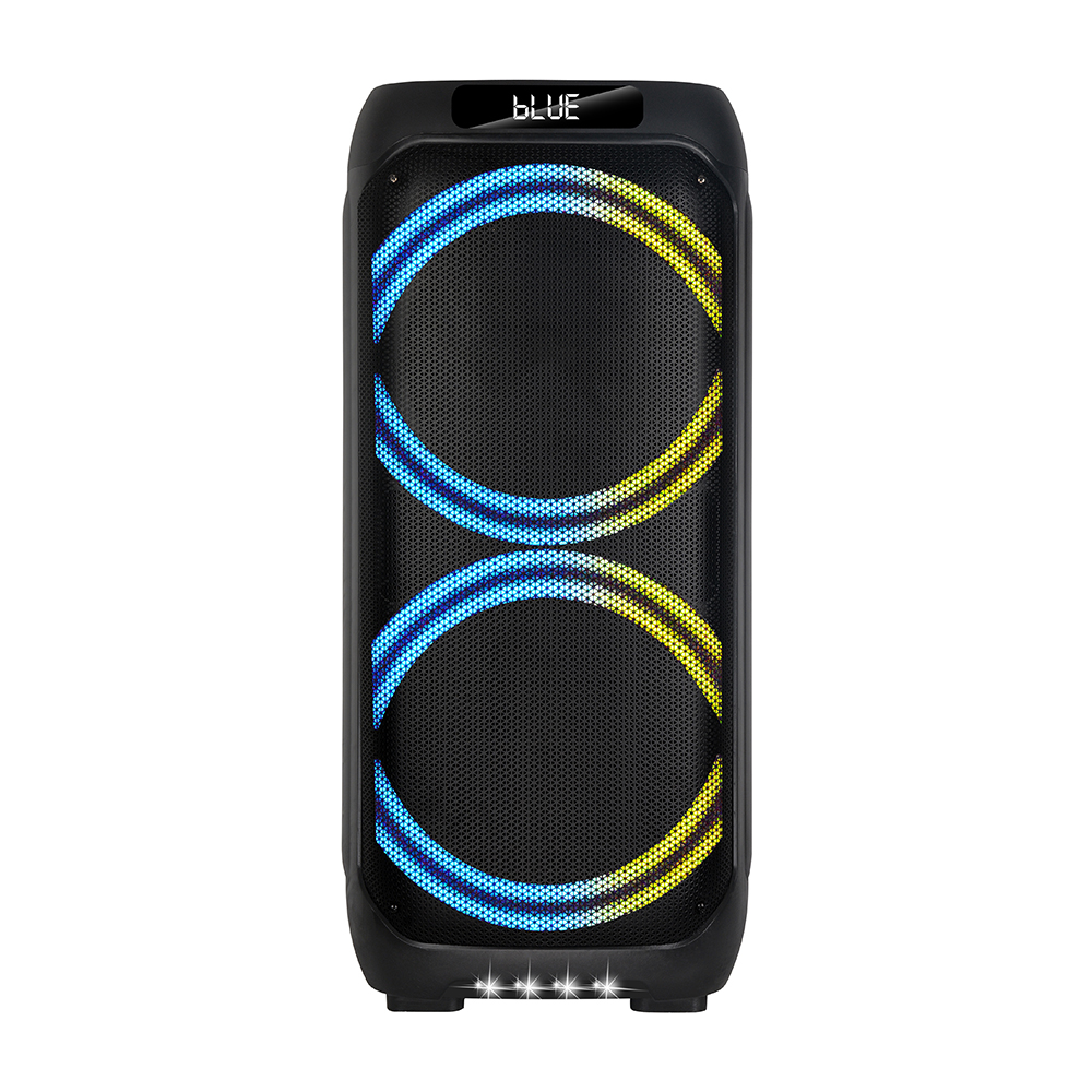 Zvucnik bluetooth NDR-1312 (DSP) 80W 2*12 inca sa dva mikrofona crni - Slika 2