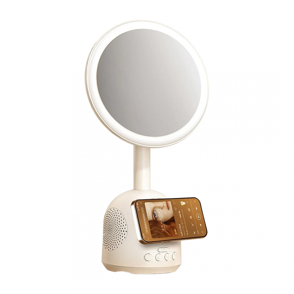 Makeup ogledalo+Bluetooth zvucnik+Wireless Charger REMAX RT-E210