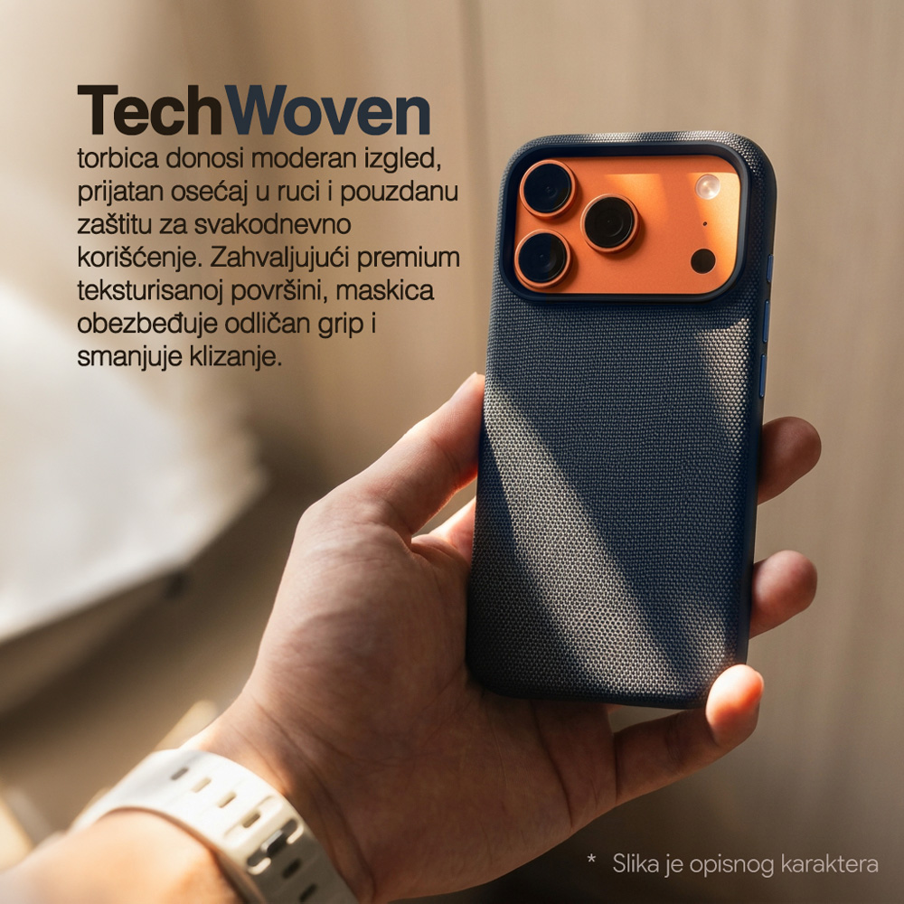 Maska Magsafe TechWoven za iPhone 16 Pro 6.3 zelena - Slika 3