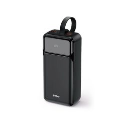 Power bank BWOO LCD Display USB-A/Type C 65W 30000mAh crni
