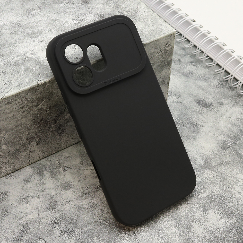 Futrola Silikon Pro Camera za Honor 600 crna