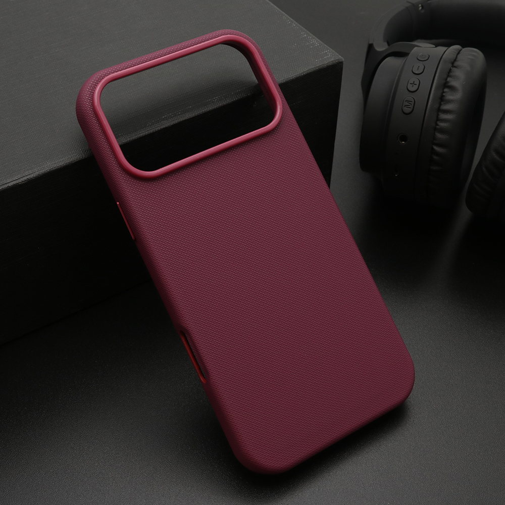Futrola FROSTED SHIELD MagSafe za iPhone 18 Pro Max (6.9) dark cherry