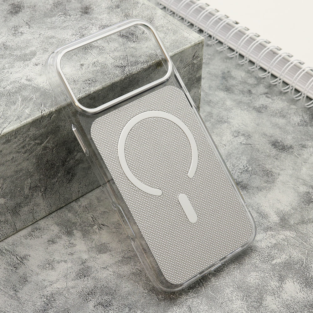 Futrola MagSafe GRID PRO za iPhone 17 Pro Max (6.9)/iPhone 18 Pro Max (6.9) siva
