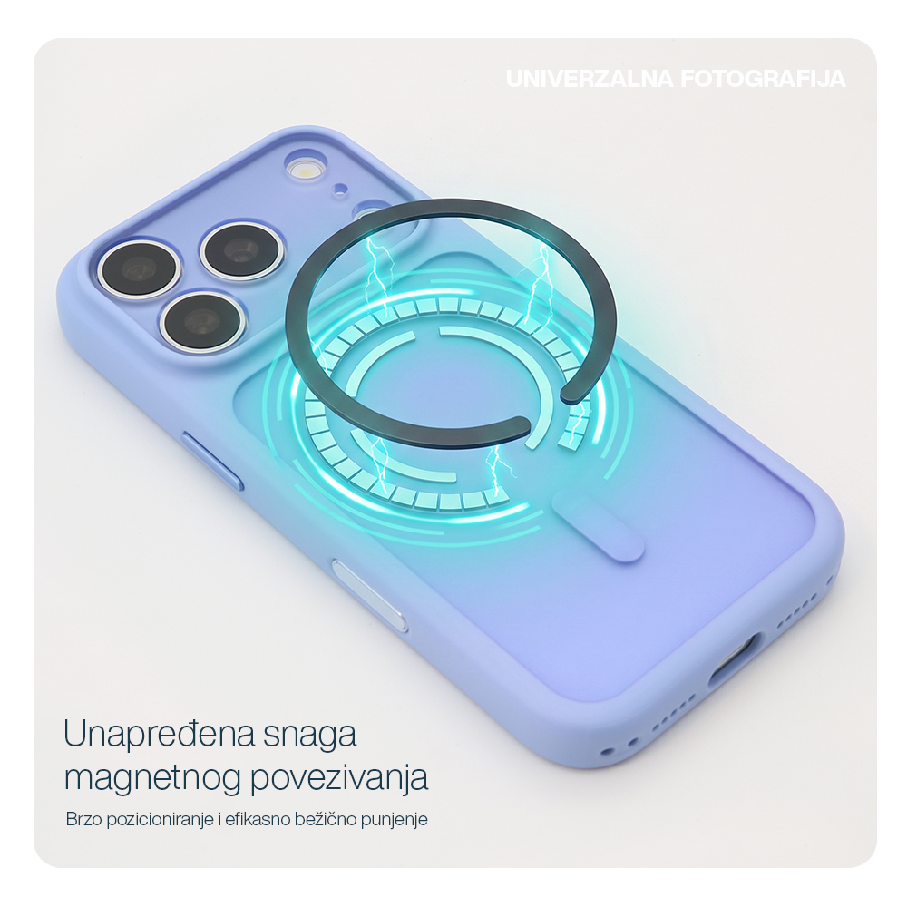 Futrola SHADOW MagSafe za iPhone 17 Pro Max (6.9)/iPhone 18 Pro Max (6.9) plava (small camera protection) - Slika 3
