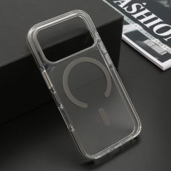 Futrola COLOR CLEAR MagSafe za iPhone 17 Pro (6.3)/iPhone 18 Pro (6.3) siva