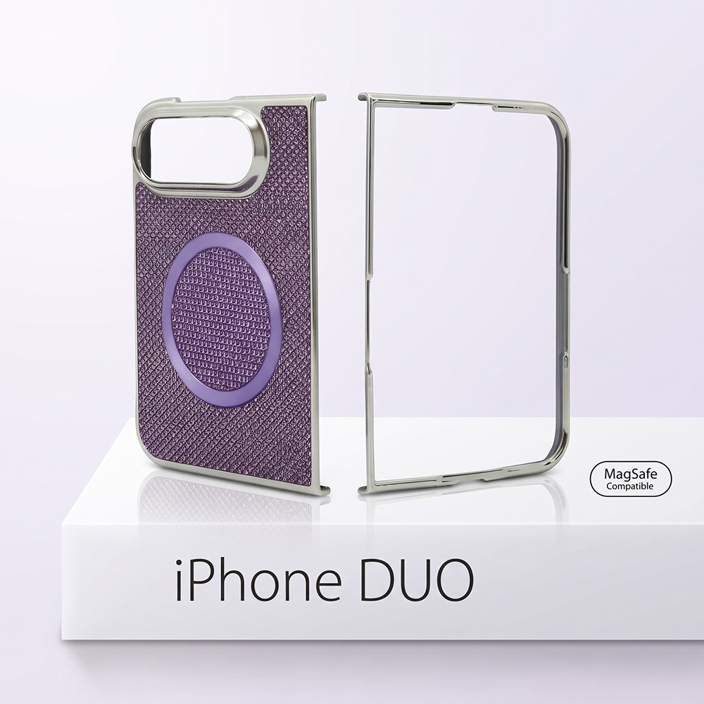 Futrola SHINING MagSafe za iPhone DUO crna - Slika 2