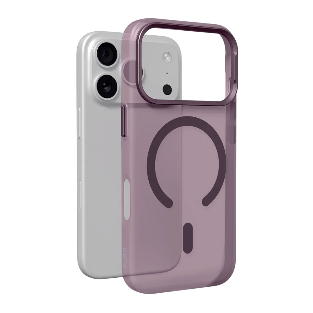 Futrola PURO LIGHTFEEL MAGSAFE za iPhone 17 Pro Max (6.9)/iPhone 18 Pro Max (6.9) dark cherry