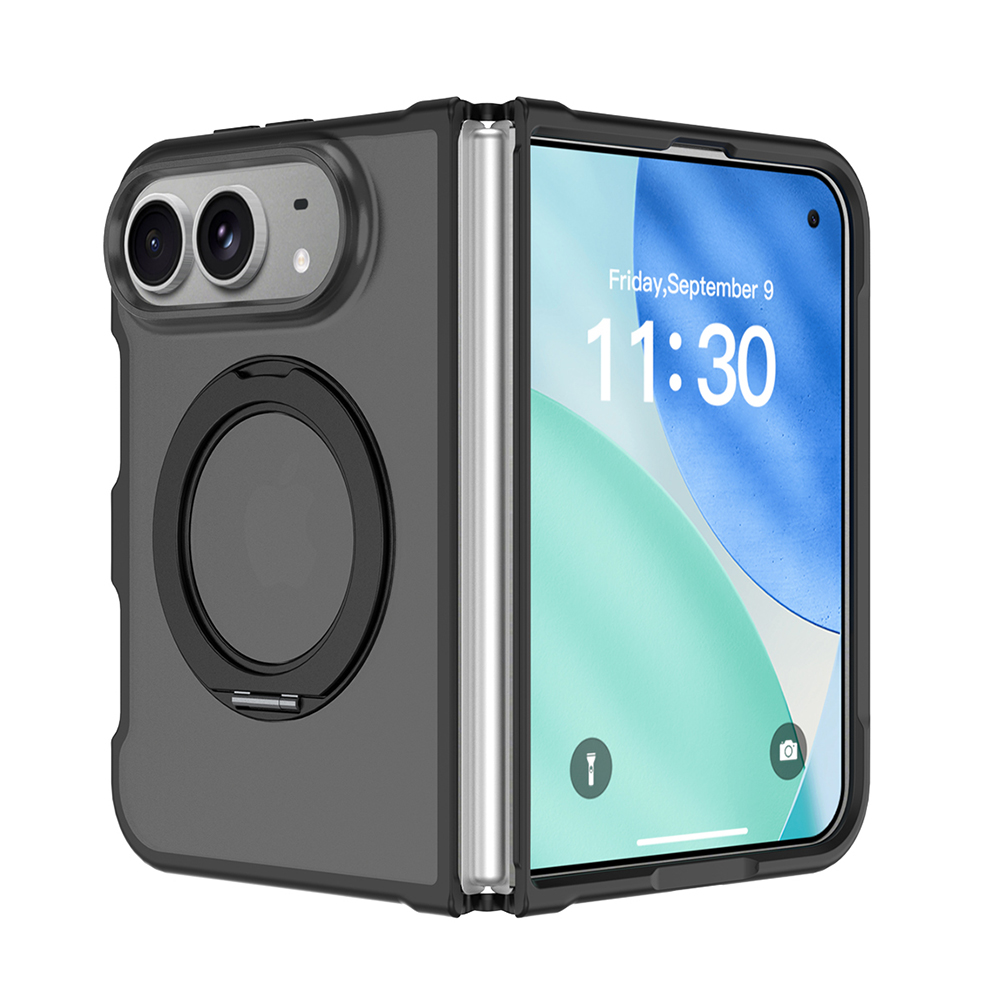 Futrola MOOD RING MagSafe za iPhone DUO crna