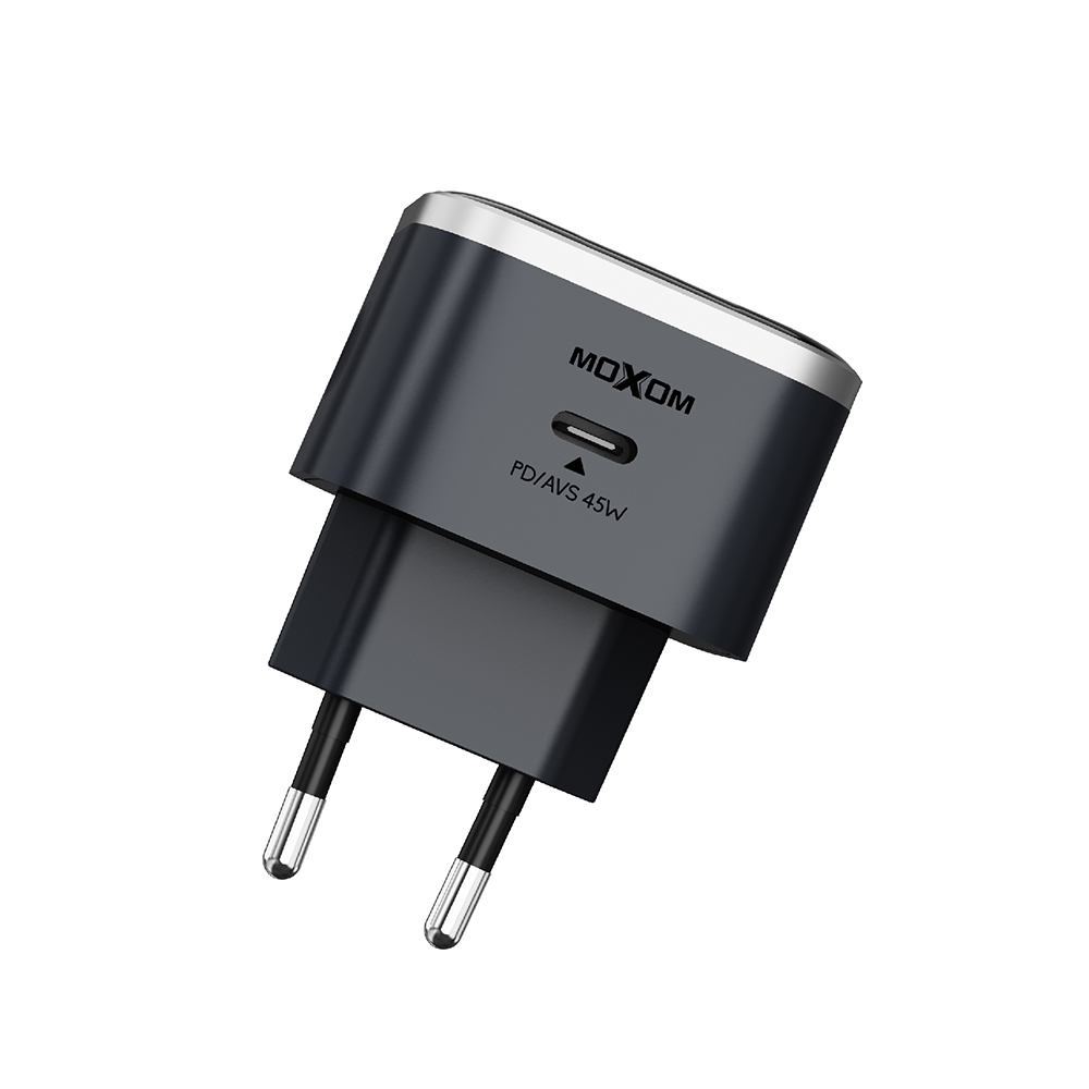 Kucni punjac Moxom MX-HC344 PD 45W Type-C na Type-C crni - Slika 2