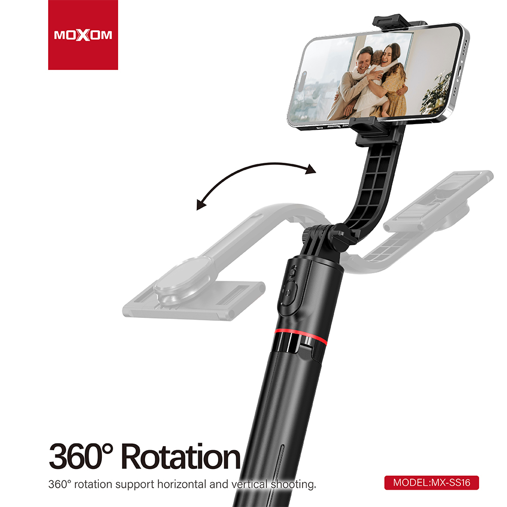 Selfie drzac/tripod Moxom MX-SS16 pink - Slika 3